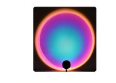 Regenbogen Promi Foto Szene Projektion Atmosphäre Hintergrund Licht