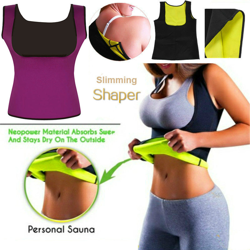 Jarreims Emporium: Neoprene 'Personal Sauna' Slimming Shaper Vest.