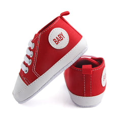 Canvas Classic Sports Sneakers Baby Jungen Mädchen Lauflernschuhe Kleinkind Weiche Sohle Anti-Rutsch Babyschuhe