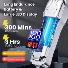 Professionelle Haarschneidemaschine, kabelloser Trimmer, Bartschneidemaschine, Friseur, bestes Geschenk