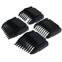 4Pcs/set Cutting Guide Comb Hairdressing Tool Set Professional Limit Comb Hair Trimmer Shaver
