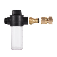 Multifunktionale Autowaschwasserpistole für den Haushalt, 100 ml Schneeschaumflasche, Lanze, Sprinklerschaum, Autowaschschlauch, Düse, Wasserstrahlpistole