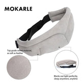 Verstellbare Schlafaugenmaske aus Memory-Schaum, Augenbinde, Verband, Augenmaske, Schlafhilfe, Augenabdeckung, Reise, Zuhause, Augenklappe, Gesundheitspflege