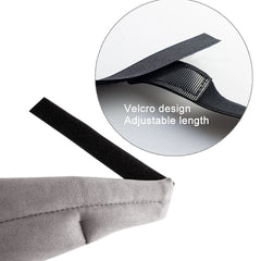 Adjustable Sleeping Eye Mask Memory Foam Blindfold Bandage Eyeshade Mask Sleep Aid Eye Cover Travel Home Eyepatch Health Care