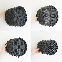 Poda aérea Control de raíces de plantas Macetas de vivero Entrenador Crecimiento rápido de raíces Contenedor Jardín Árbol Bonsái Herramienta de trasplante Maceta de vivero rápida