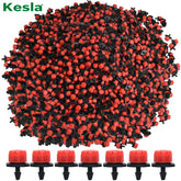 KESLA 30-1000x 4/7mm Garten Bewässerung Düse 1/4 Einstellbare Tropf Sprinkler Micro Drip Balkon Hof Bewässerung Spray Gewächshaus