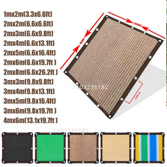 Sombrillas para exteriores de HDPE, jardines, edificios, redes de sombreado, balcones, sombrillas, terrazas, carpas para piscinas