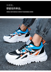Walking shoes mesh lightweight shoes sock Thick-soled laodiechao shoes for men sneaker кросовки мужские