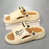 Neue Männer Massage Hausschuhe Indoor Dicken Boden Hausschuhe Outdoor Strand Sandalen Sommer Casual Schuhe Männer Zwei Tragen Sandalen Plus 38-47