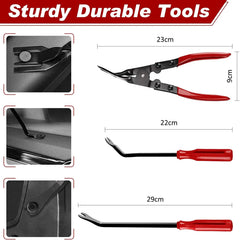 Car tools Car Interior Disassembly kit plastic trim removal tool car clips puller diy Panel Tools for auto trim puller set