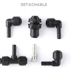 Boquilla de enfriamiento por nebulización para acuarios, accesorios de pulverización humidificadora, aspersor de tanque de selva tropical, terrario, nebulizador, sistema de enfriamiento por nebulización