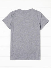 Women's summer print oversized loose casual round neck short sleeved T-shirt top Fashion Streetwear Oversized O-Neck