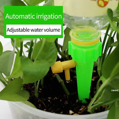 Kits de riego automático Kits de sistemas de riego por goteo automático Dispositivo de pico para regar plantas Gotero de agua de control ajustable para invernadero