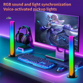 RGB-Atmosphärenlicht Sprachsteuerung Synchronrhythmus Lichtabnahme Anwendungssteuerung Abhollicht Auto TV Spiel Computer Desktop
