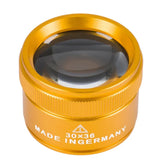 30X 36mm Magnifying Glass for Precision Work K9 Optical Lens Monocle Watch Magnifier Loupe Handheld Coin Stamps Jewelry Loupe