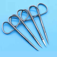 Twisted Handle Tissue Separating Scissors Peeling Scissors Eyelid Ophthalmic Surgical Scissors Fine Scissors Beauty Tools