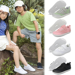 Jarreims Emporium: Kids' lightweight sneakers in four different colors.