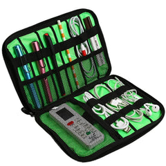 USB Charger Storage Bag Gadget Cable Organizer Storage Bag Waterproof Data Line Travel Suitcase Portable Electronic Organizer
