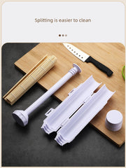 Push-Type Rice Roll Sushi Roll Maker Self-Made Mold Semi-automatic Rice Roll Forming Home Tool