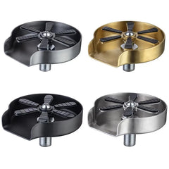 New Stainless Steel Cup Washer Glass Cleaner Bottle Washer Cup Cleaner for Kitchen Sink Restaurant Home Cafes