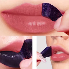 JUJU DREAM Peel Off Lip Stain Set, 3 Colors Long-Lasting Waterproof Pink Lip Tint, Transfer-Proof Non-Stick Cup Lip Makeup