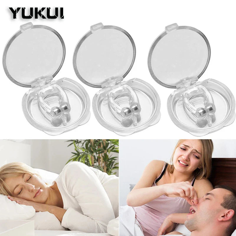 Stop Snoring Naturally with Magnetic Clip