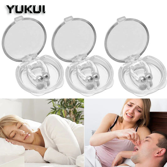 Stop Snoring Naturally with Magnetic Clip