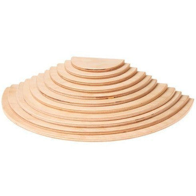 Puzzle Großes 12-teiliges Bogenbrücken-Regenbogen-Baustein-Spielzeug für die frühkindliche Bildung