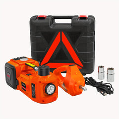 E-HEELP Electric Car Jack Kit 5Ton 12V Hydraulic Car Jack Lift (Lifting Range: 6.1-17.7 Inch) With Electric Impact Wrench - For SUV, MPV, Sedan, Truck -  Garage Repair & Tire Change - Ideal Gift for Car Enthusiasts