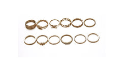 Bezauberndes Sonnenwende-Ringset