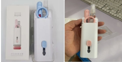 Juego de bolígrafos limpiadores multifuncionales para auriculares Bluetooth, limpiador de teclado, herramientas de limpieza, kit de extracción de teclas