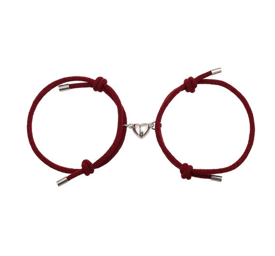 Schlichtes Magnetarmband „Love“ aus Nylon