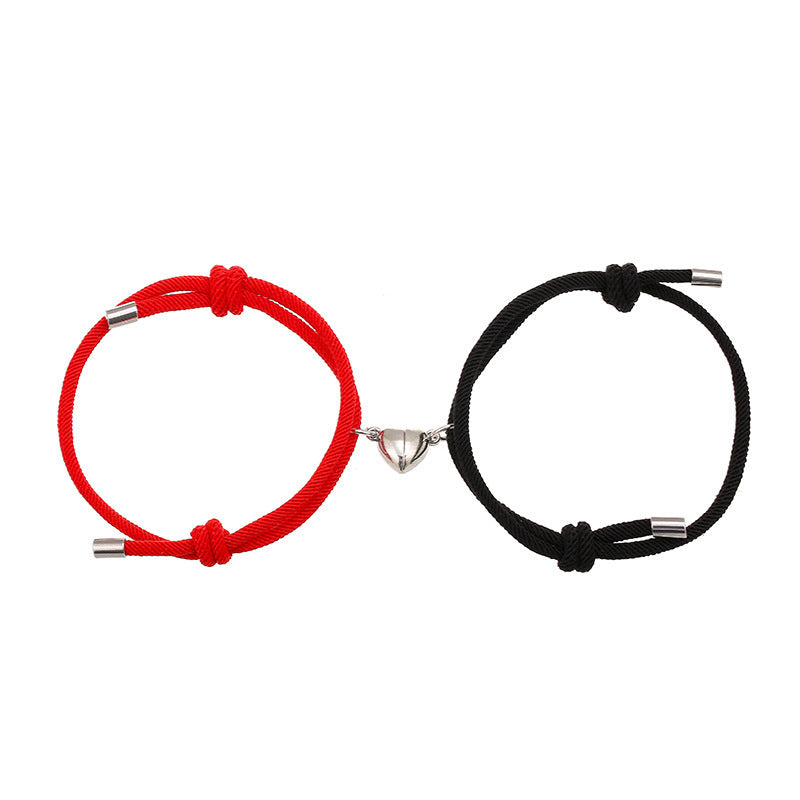 Schlichtes Magnetarmband „Love“ aus Nylon