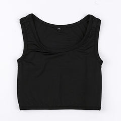 Chest Cover Short Front Bandage Pullover