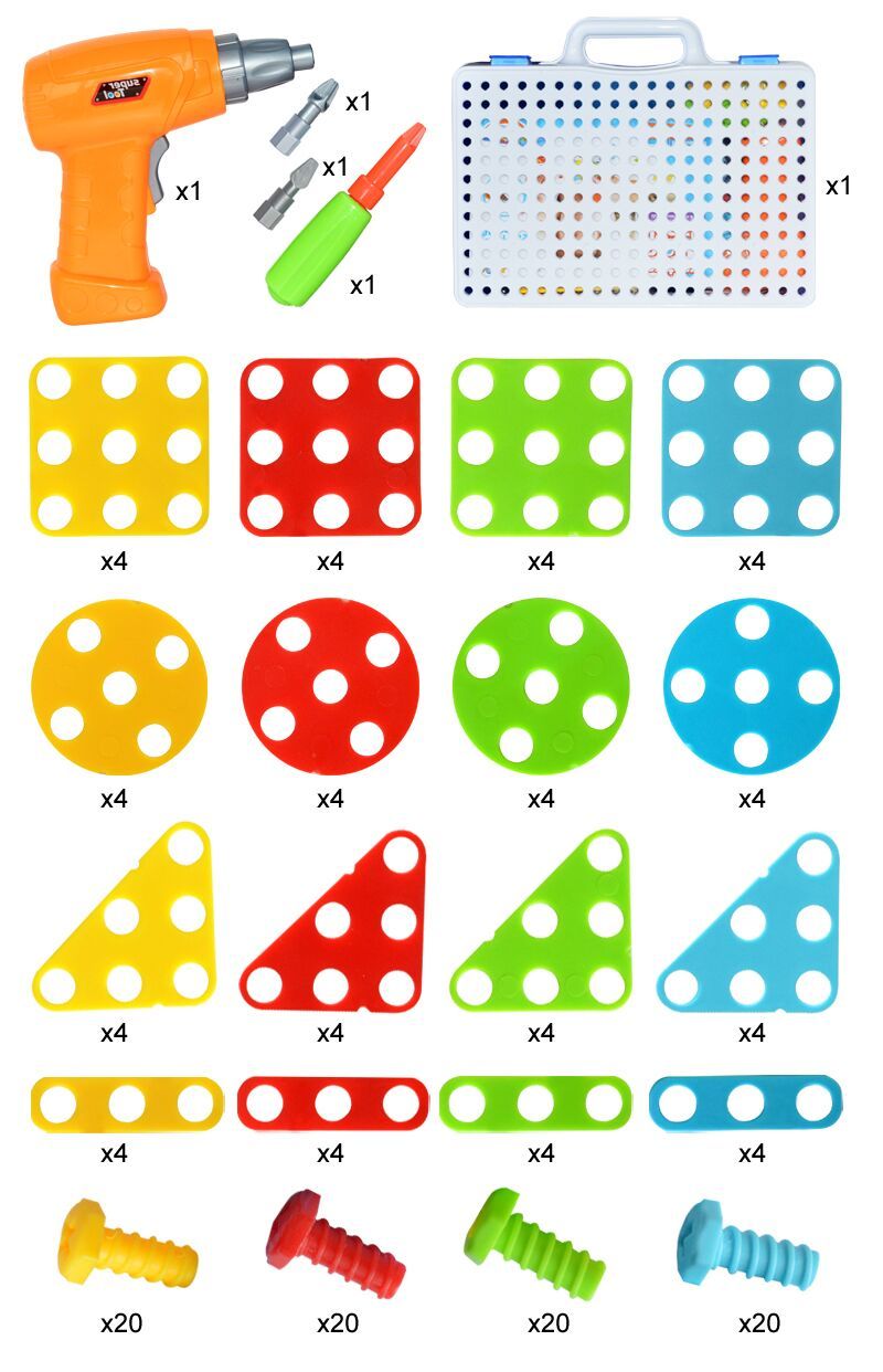 Kreative Baukästen Lernblöcke Sets