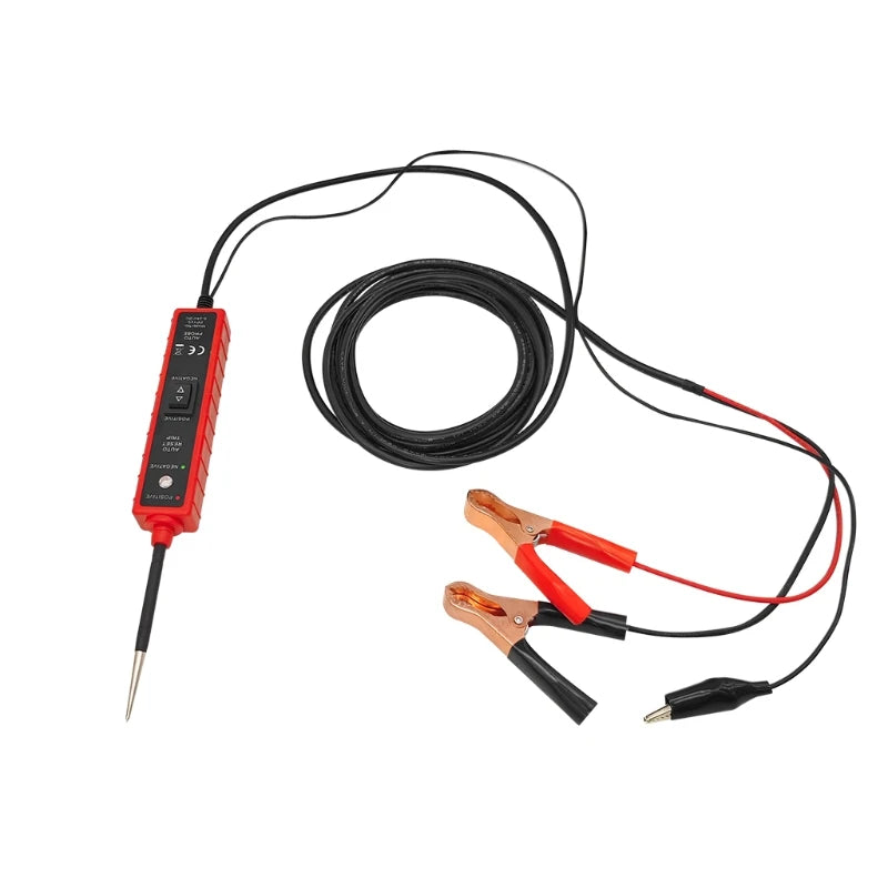 Kit de sonda de circuito de potencia Comprobadores de circuitos automotrices multipropósito Adecuado para sistemas eléctricos de vehículos de 6-24 V CC
