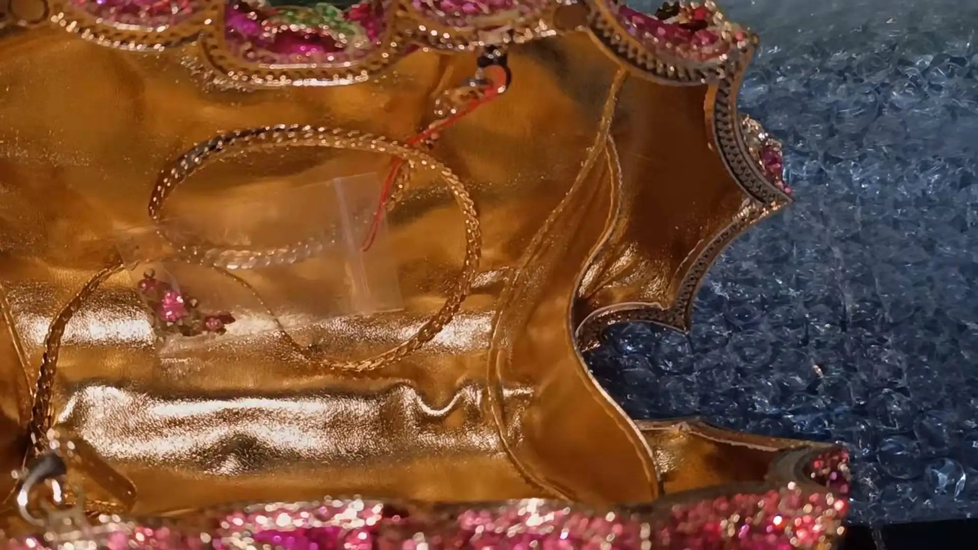 XIYUAN Bolsos de mano con forma de rosa floreciente para mujer, de cristal, para boda, novia, cena formal, banquete, bolsos de mano con diamantes, bolsos de noche para fiesta