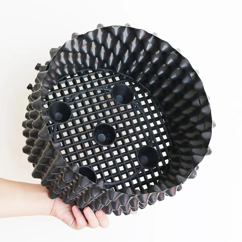 Poda aérea Control de raíces de plantas Macetas de vivero Entrenador Crecimiento rápido de raíces Contenedor Jardín Árbol Bonsái Herramienta de trasplante Maceta de vivero rápida