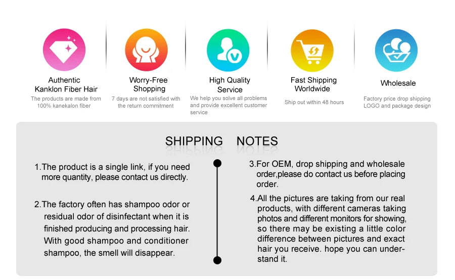 Synthetic Clip In One Pieces Raiinbow Hair Extensions  Straight Synthetic Hair Pieces 18" Long  Ombre Hair Pink Purple Red Blue