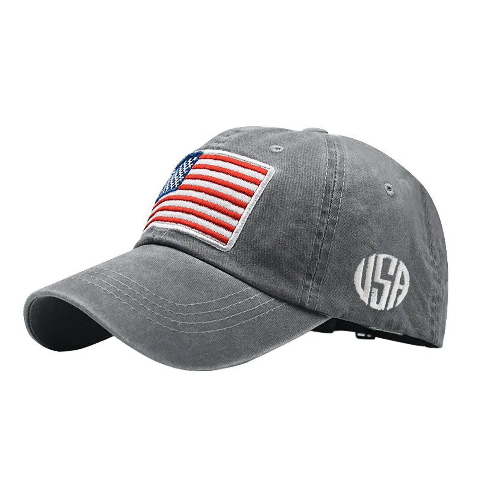 Men Cotton Baseball Cap Men Women Tactical Army Military Dad Hat USA American Flag US Unisex Hip Hop Hats Outdoor Sport Caps