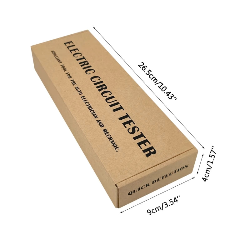 Kit de sonda de circuito de potencia Comprobadores de circuitos automotrices multipropósito Adecuado para sistemas eléctricos de vehículos de 6-24 V CC
