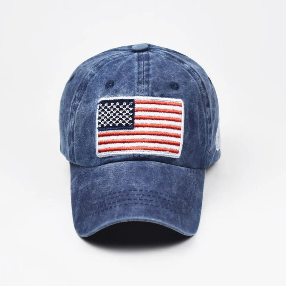 Men Cotton Baseball Cap Men Women Tactical Army Military Dad Hat USA American Flag US Unisex Hip Hop Hats Outdoor Sport Caps