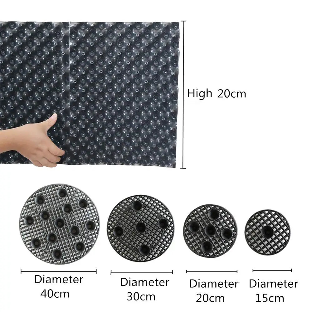 Poda aérea Control de raíces de plantas Macetas de vivero Entrenador Crecimiento rápido de raíces Contenedor Jardín Árbol Bonsái Herramienta de trasplante Maceta de vivero rápida