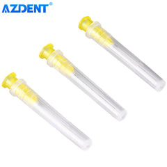 AZDENT 100PCS Dental Root Canal Irrigation Needle Endo Flushing Unilateral 30ga 0.3mm 27ga 0.4mm 25ga 0.5mm Dentistry Tools