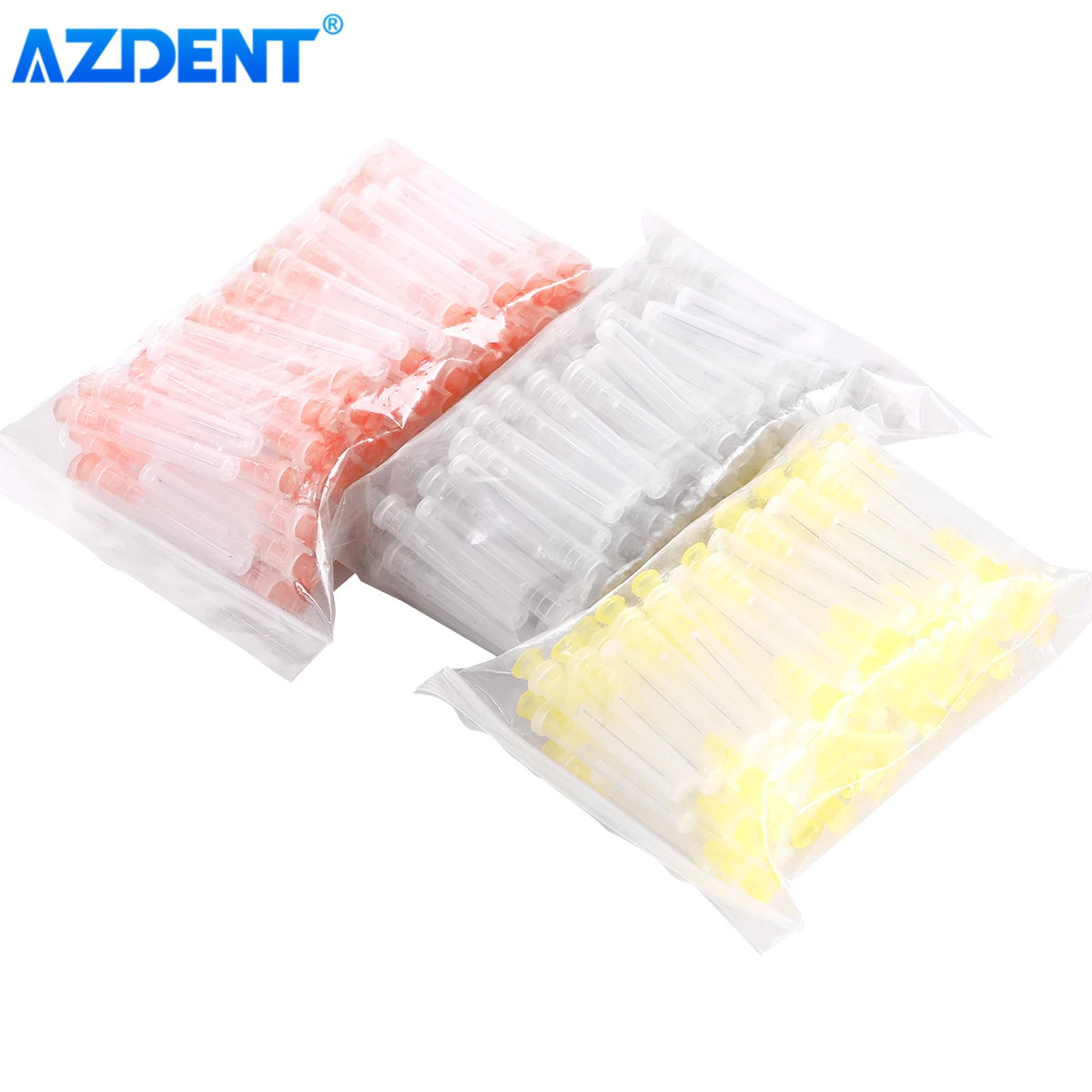 AZDENT 100PCS Dental Root Canal Irrigation Needle Endo Flushing Unilateral 30ga 0.3mm 27ga 0.4mm 25ga 0.5mm Dentistry Tools