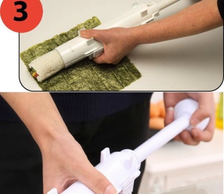 Push-Type Rice Roll Sushi Roll Maker Self-Made Mold Semi-automatic Rice Roll Forming Home Tool