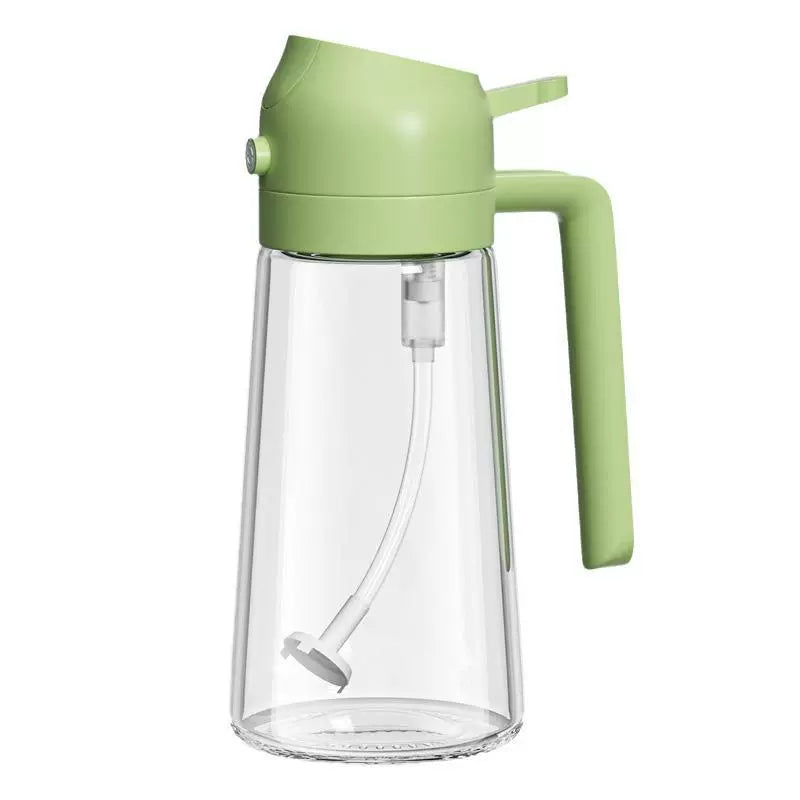 Multifunctional Fuel Injector Glass For Home Food Grade Dual-Use Two-in-One Large Capacity Pressing Oiler