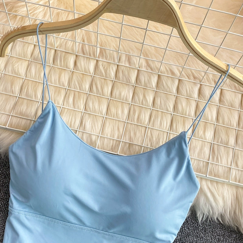 Women Crop Tops Sexy Solid Color Camisole Ice Silk Tube Top Seamless Sports Tank Top Wireless Underwear Padded Bra Bralette Vest