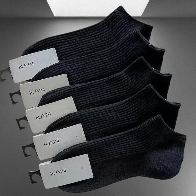 5/10 Pairs High Quality 100% Cotton Men Women Ankle Short Socks Fashion Invisible Sport Sweat-absorbing Girls Low Cut Boat Socks