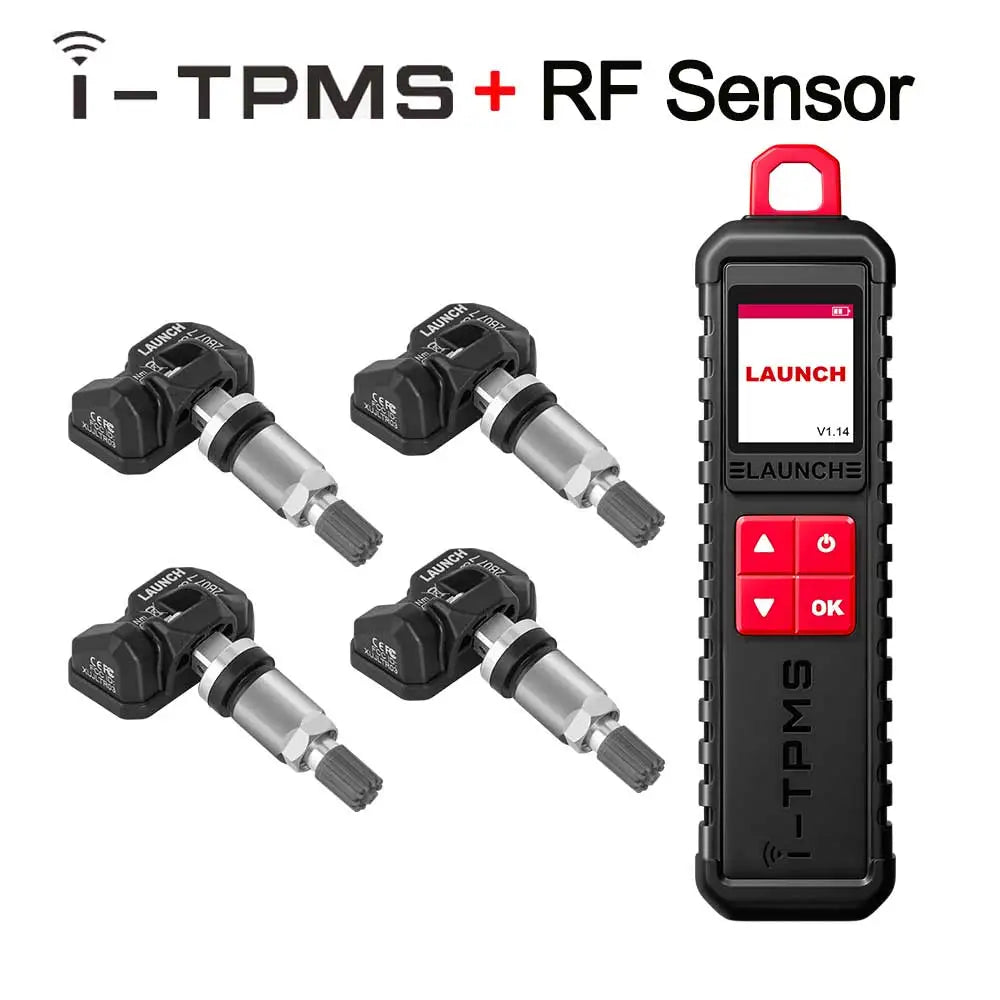 2025 LAUNCH X431 I-TPMS Car Tire Pressure Diagnostic Tool Relearn Active Program 315/433Mhz Sensor for Android /X431 V pk TSGUN